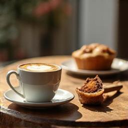 Първа публикация от Instagram на Sofia Brew Café с чаша кафе и десерт