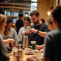 Втора публикация от Instagram с работилница за кафе